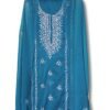 Zinc Crinkle Chiffon Gota Work Unstitched 2-Piece Suit