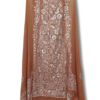 Light Brown Press Gota with Shadow Work Unstitched 2pc Suit