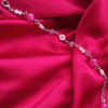 Pink Letter Chain Bracelet