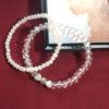 Pink Small and Big Crystal Beads Set of 2
