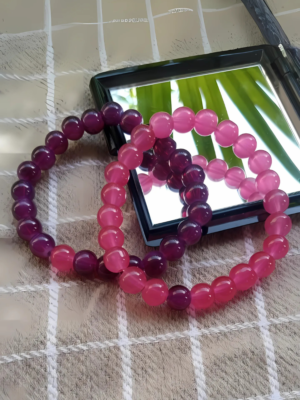 Pink and Purple Duo Friendship Bracelet Set