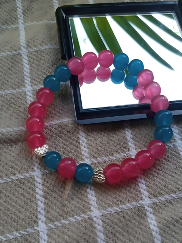 Pink and Zinc Bracelet