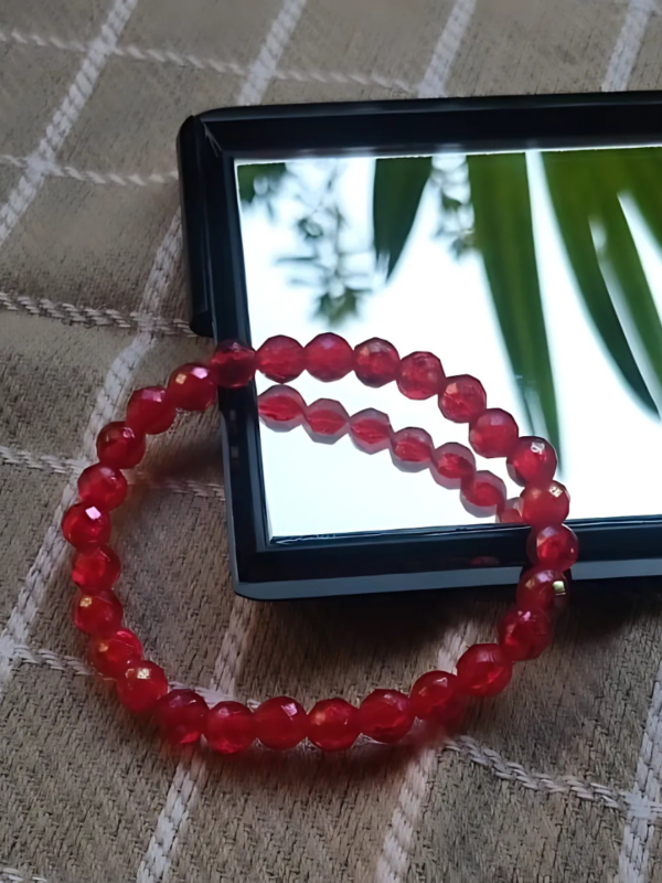 Red Crystal Beads Bracelet
