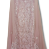 Tea Pink Press Gota with Shadow Work Unstitched 2pc Suit