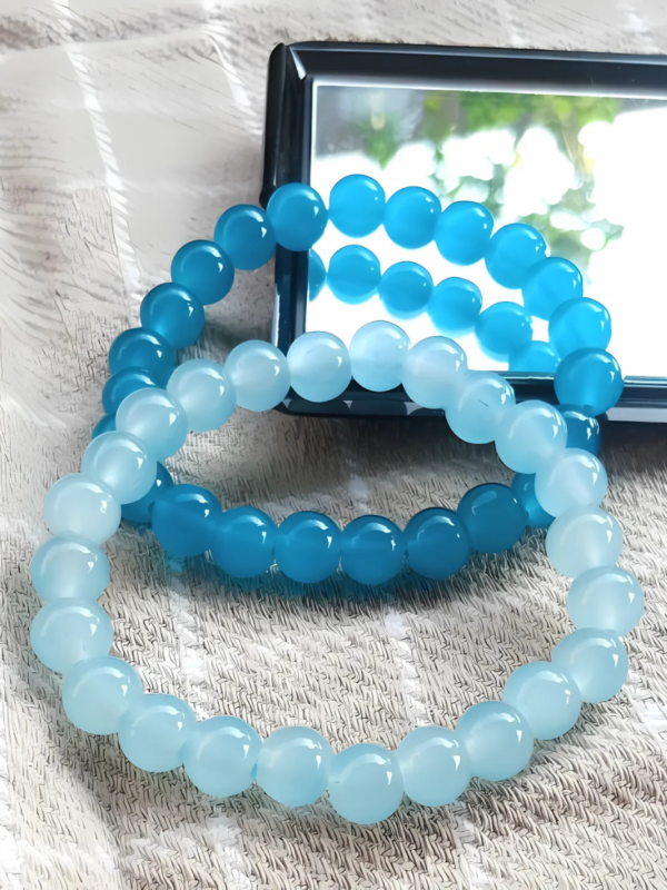 Zinc and Iceblue Bracelet Set