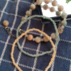 Peach and Iceblue Bracelet Set of 3