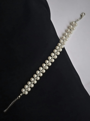 White Pearl Bracelet