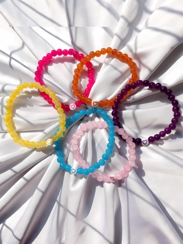 Set of 6 Colorful Bracelets