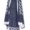 Sindhi Black Ajrak Suit 3-PC