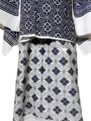 Sindhi Black Ajrak Suit 3-PC (3)