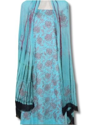 Blue Mirage – Hand Embroidered