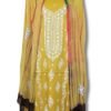 Mustard Glow – Hand Embroidered