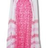 Pink Block Print Suit