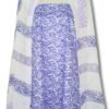 Purple Block Print Suit